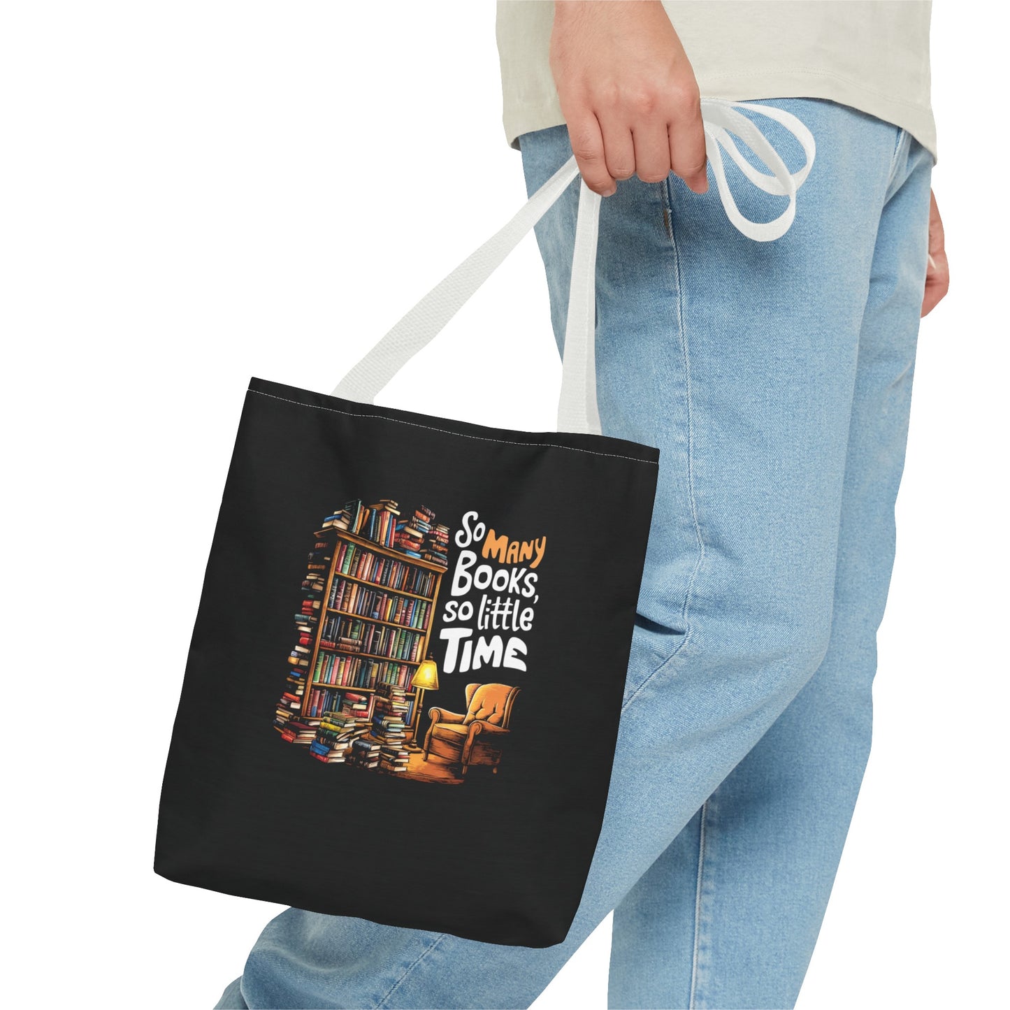 So Many Books So Little Time Tote Bag