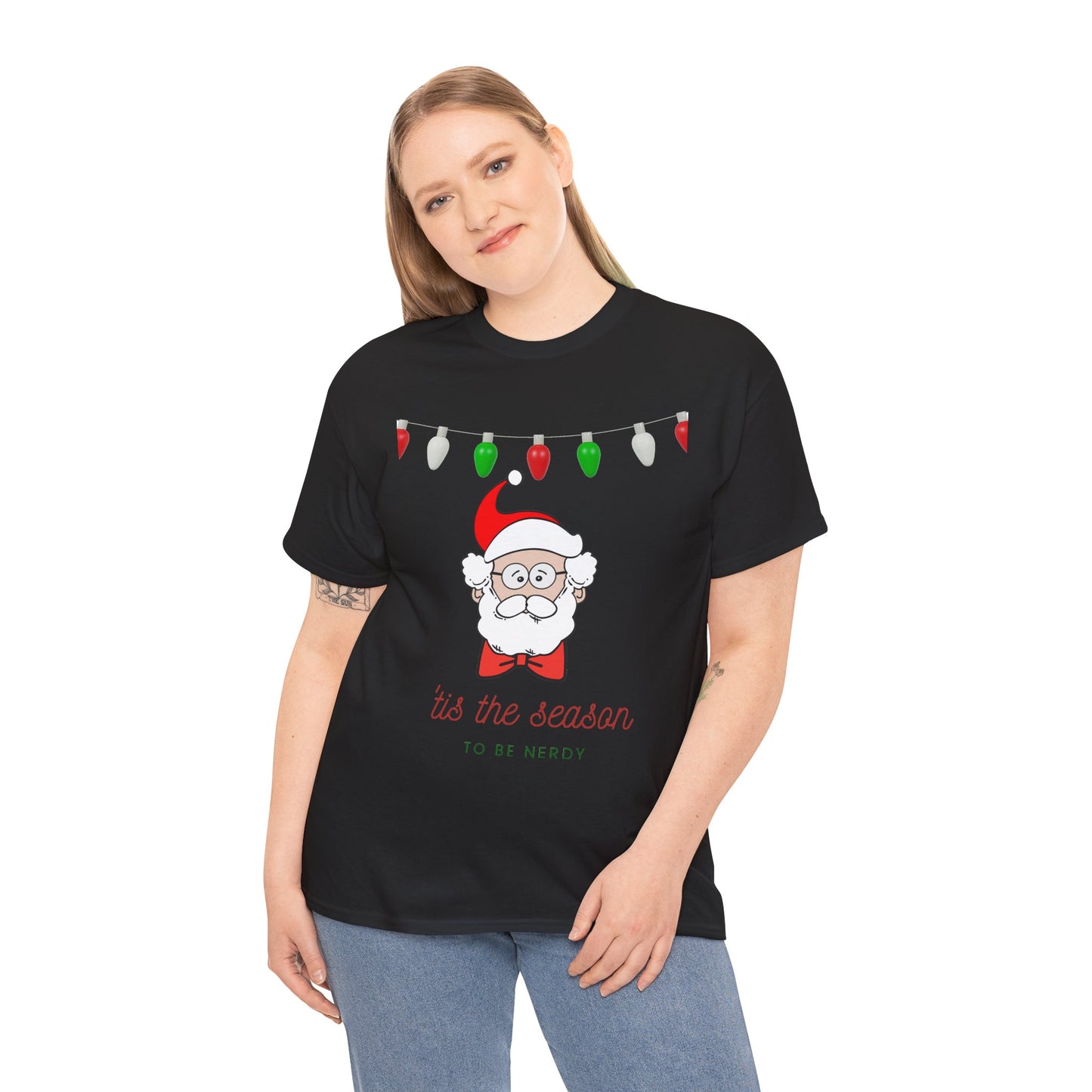 Nerdy Santa Tee