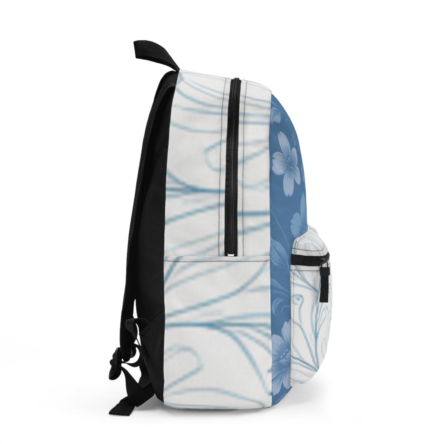 Blue Floral Backpack