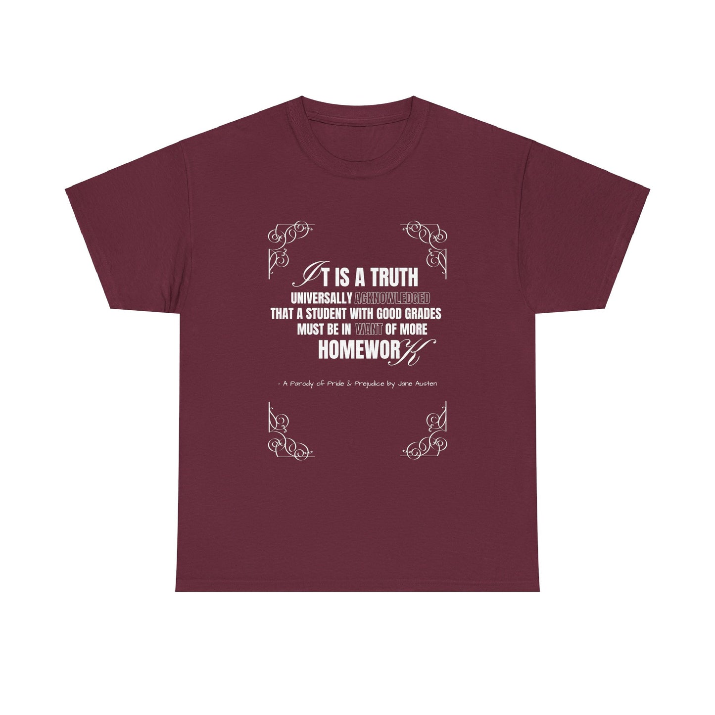 It's A Truth Universally Acknowledged Unisex Heavy Cotton Tee