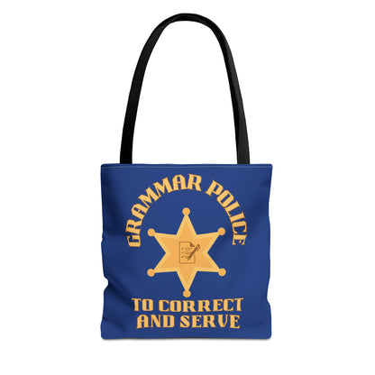 Grammar Police Tote Bag