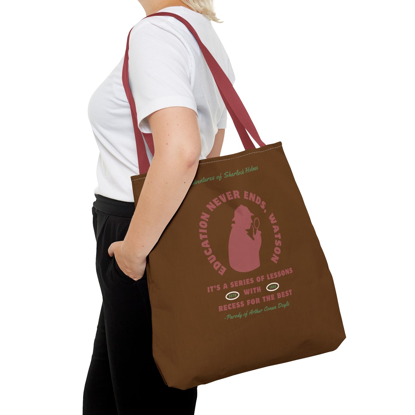 Education Never Ends Tote Bag (AOP)