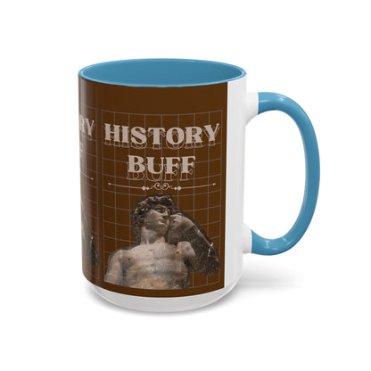 History Buff Accent Coffee Mug (11, 15oz)