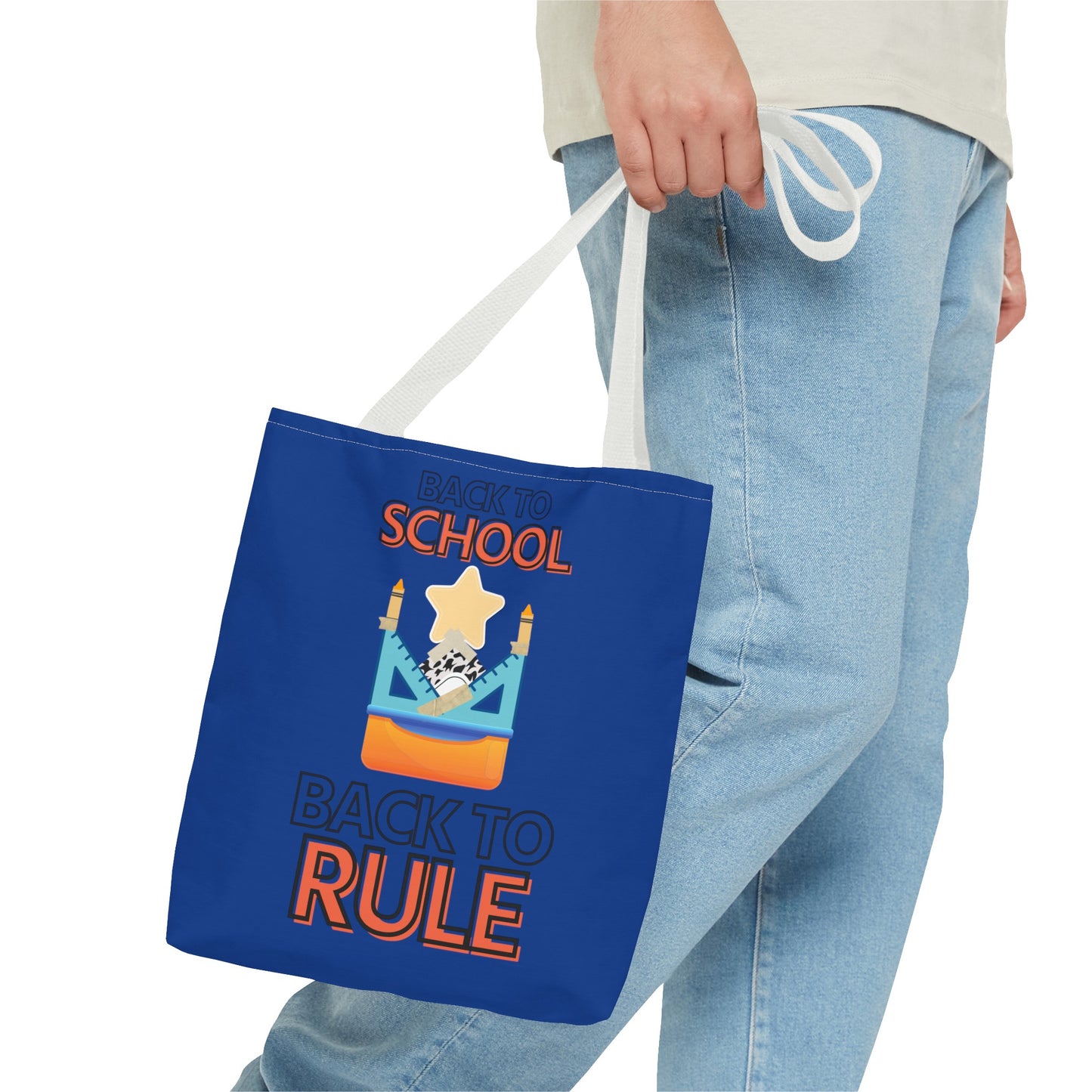 Back to School Back to Rule Tote Bag