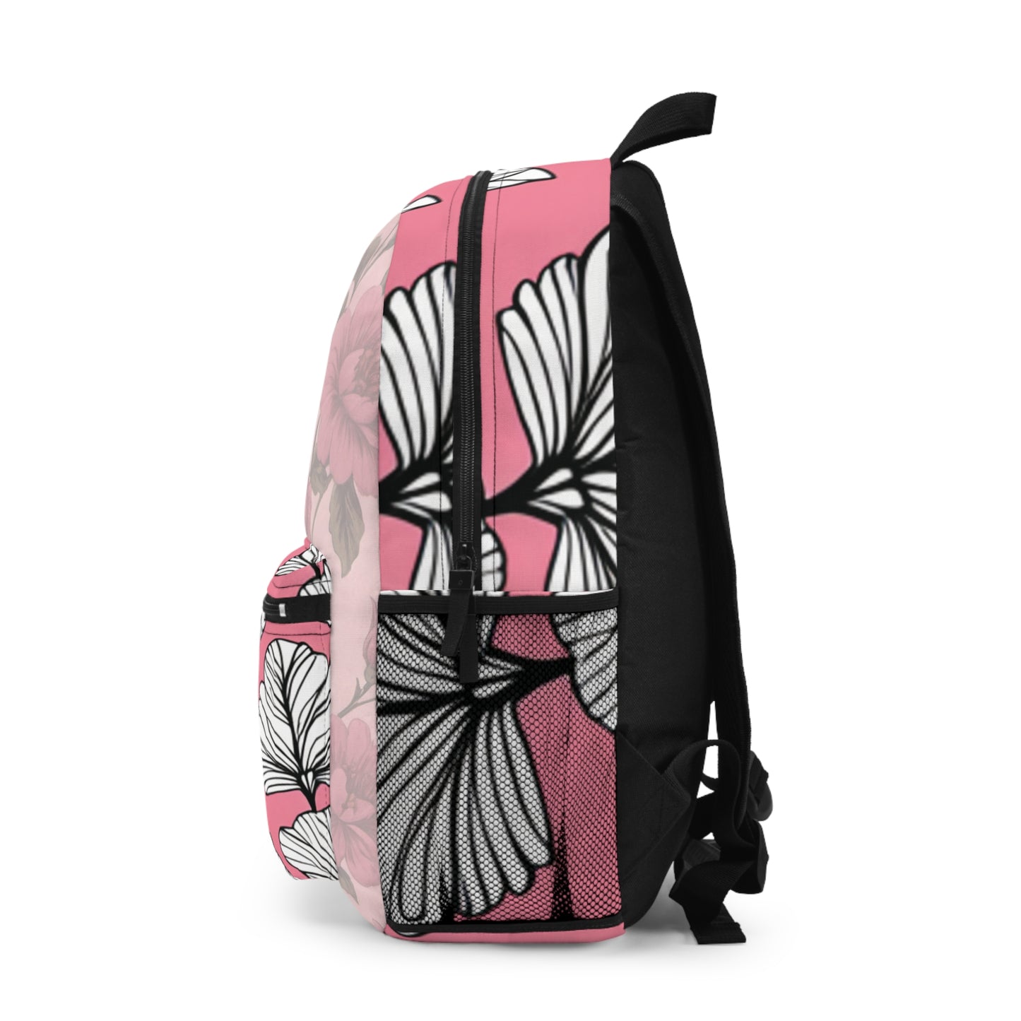 Pink Floral Backpack