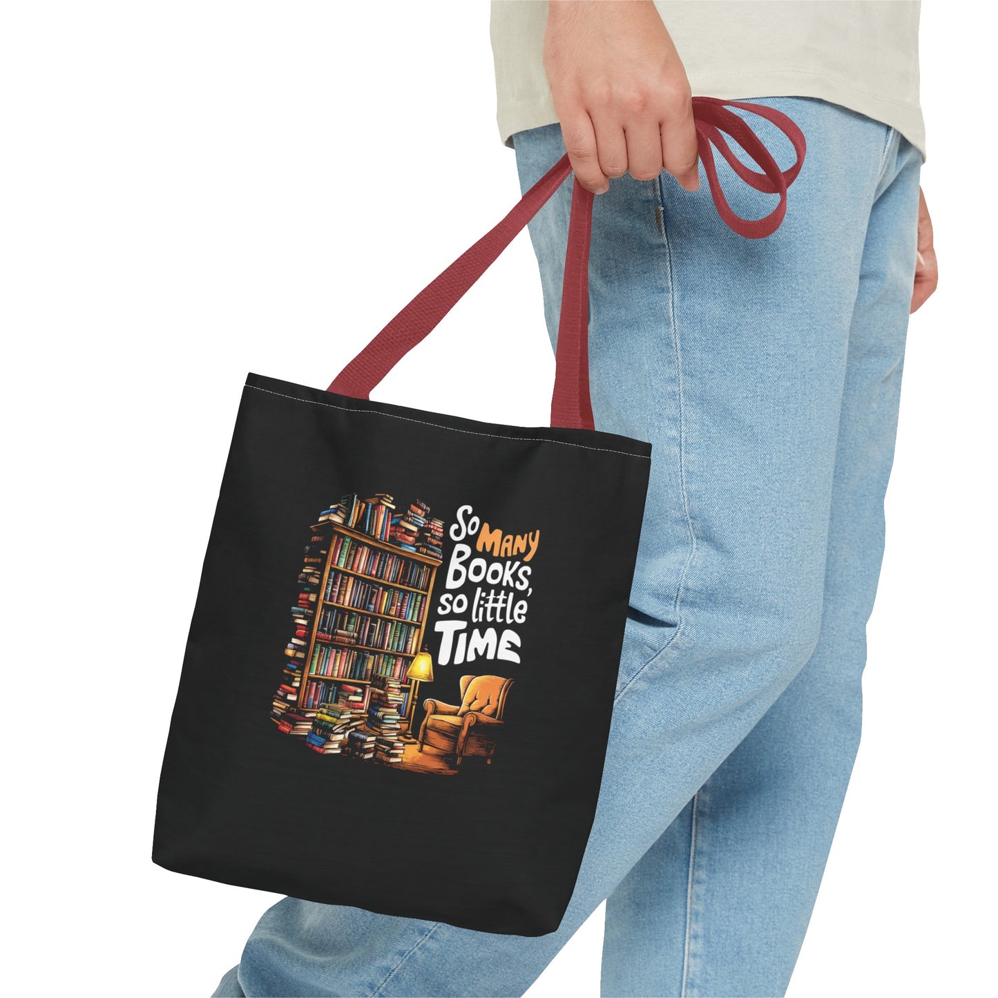 So Many Books So Little Time Tote Bag