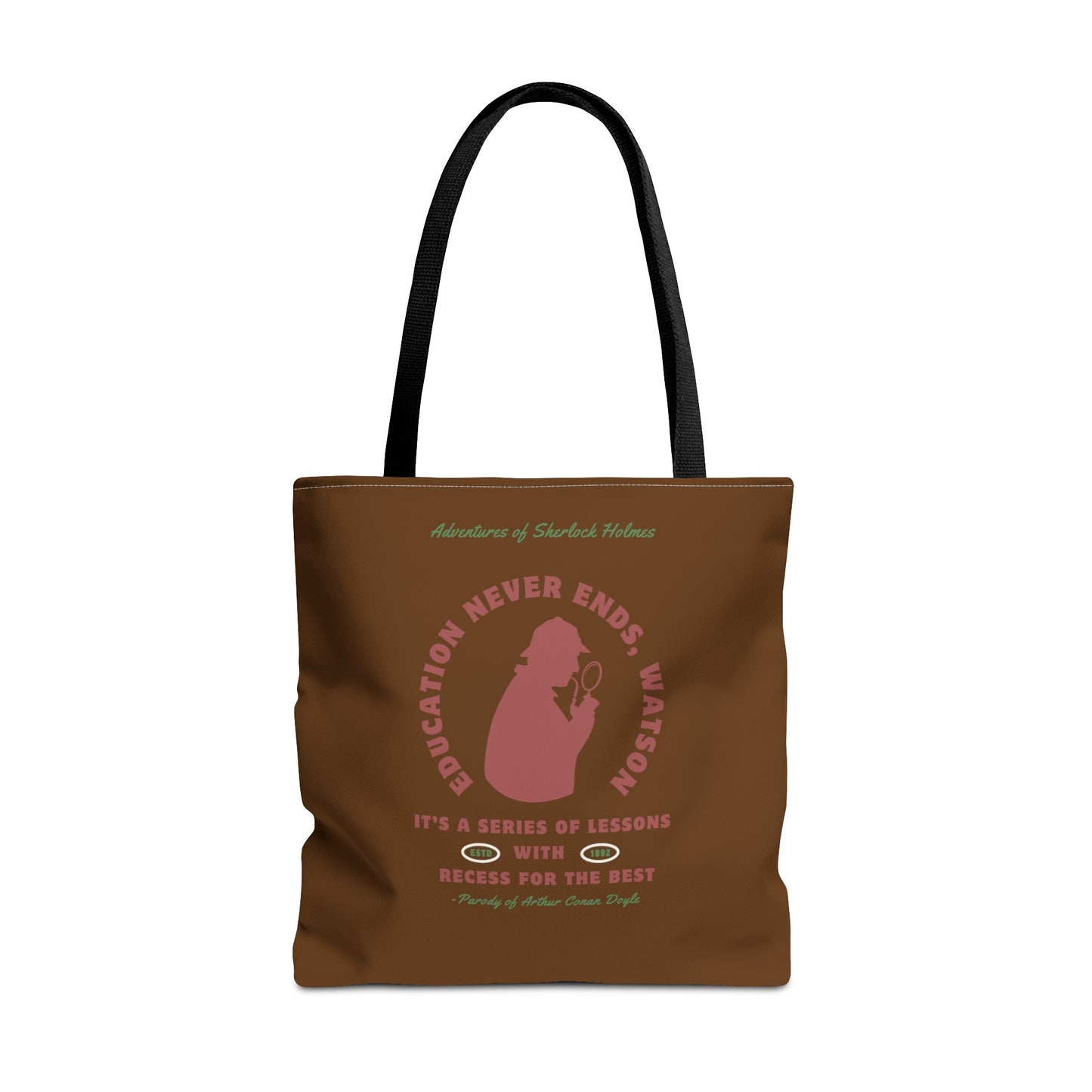 Education Never Ends Tote Bag (AOP)