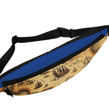 Treasure Map Fanny Pack