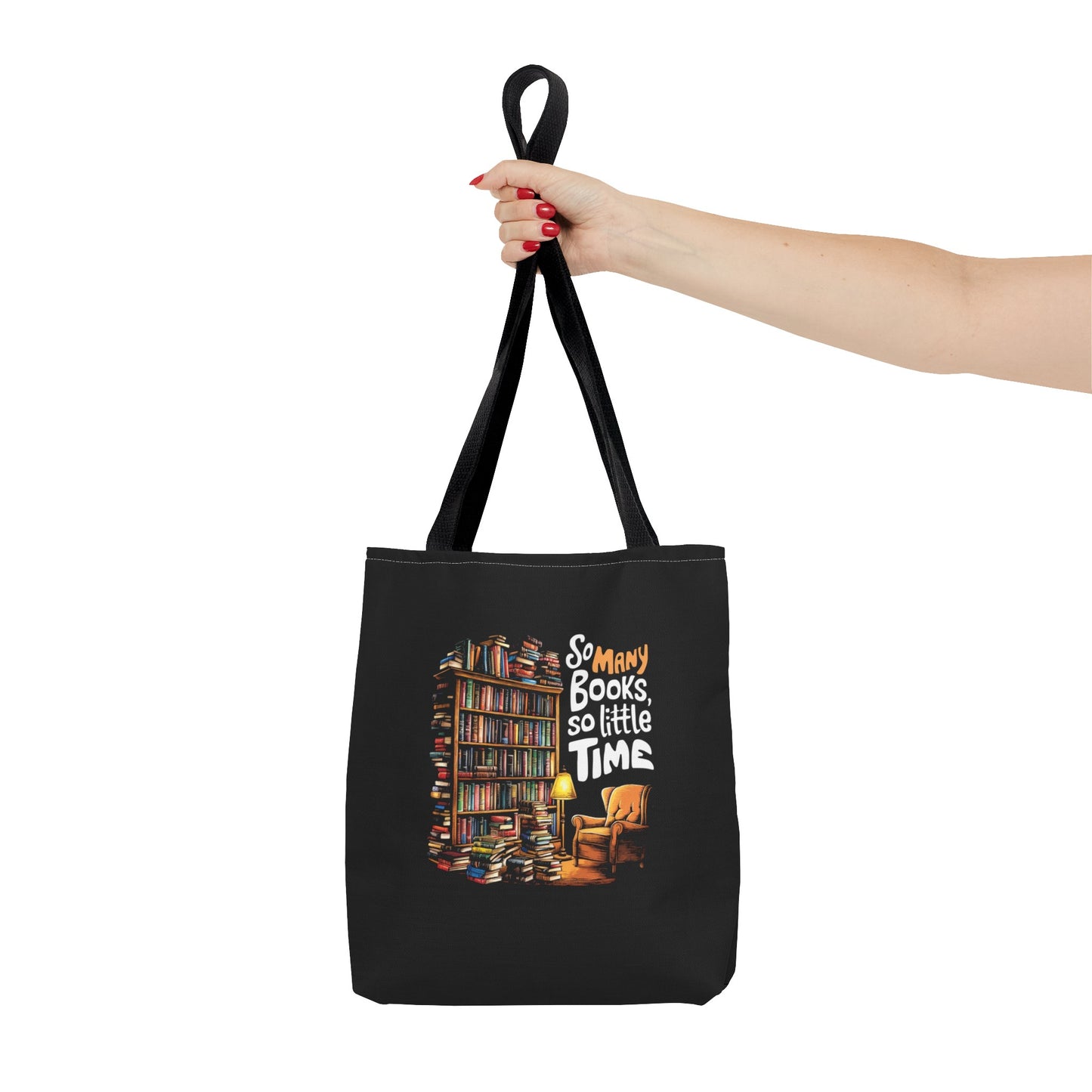 So Many Books So Little Time Tote Bag