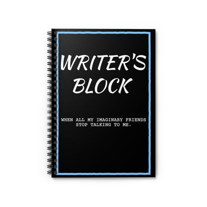 Writer's Block Spiral Notebook - Ruled Line