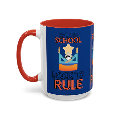 Back to School Back to Rule Accent Coffee Mug (11, 15oz)