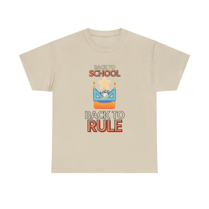 Back to School Back to Rule Unisex Heavy Cotton Tee