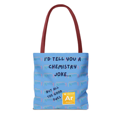 Chemistry Joke Tote Bag