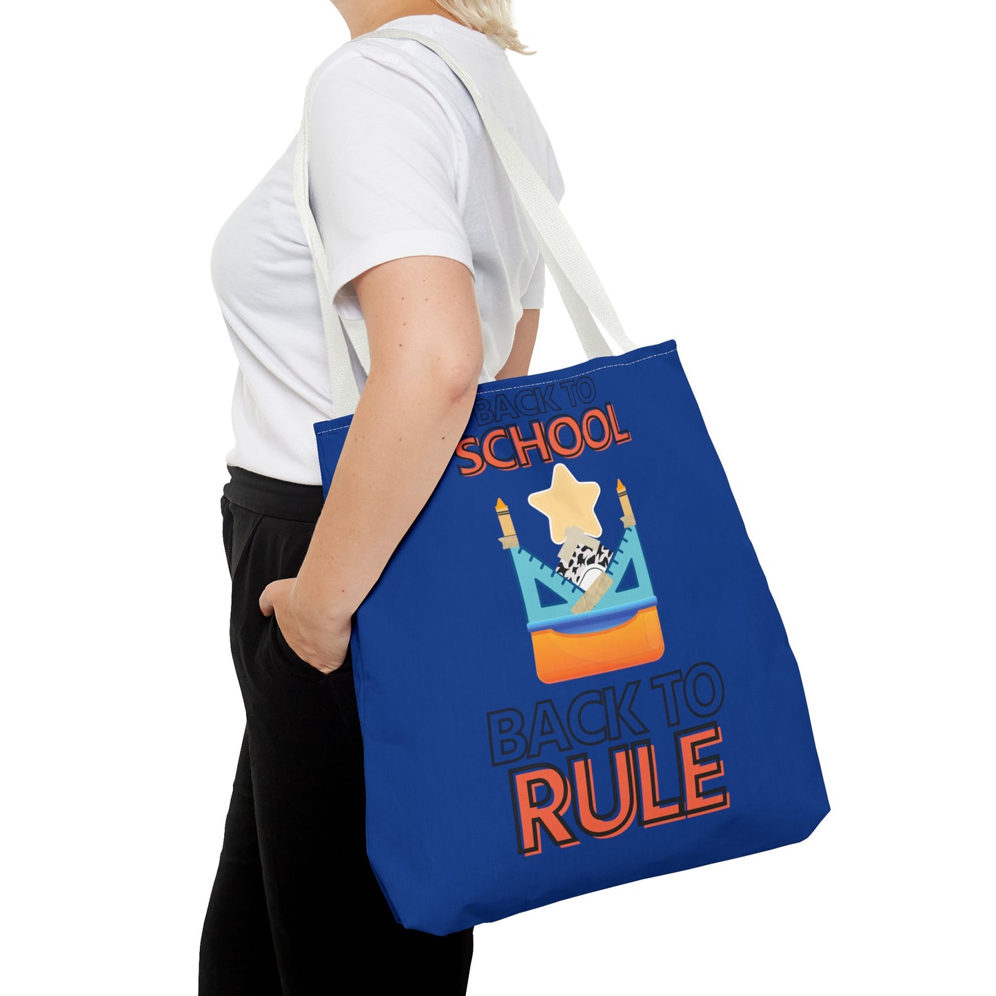 Back to School Back to Rule Tote Bag