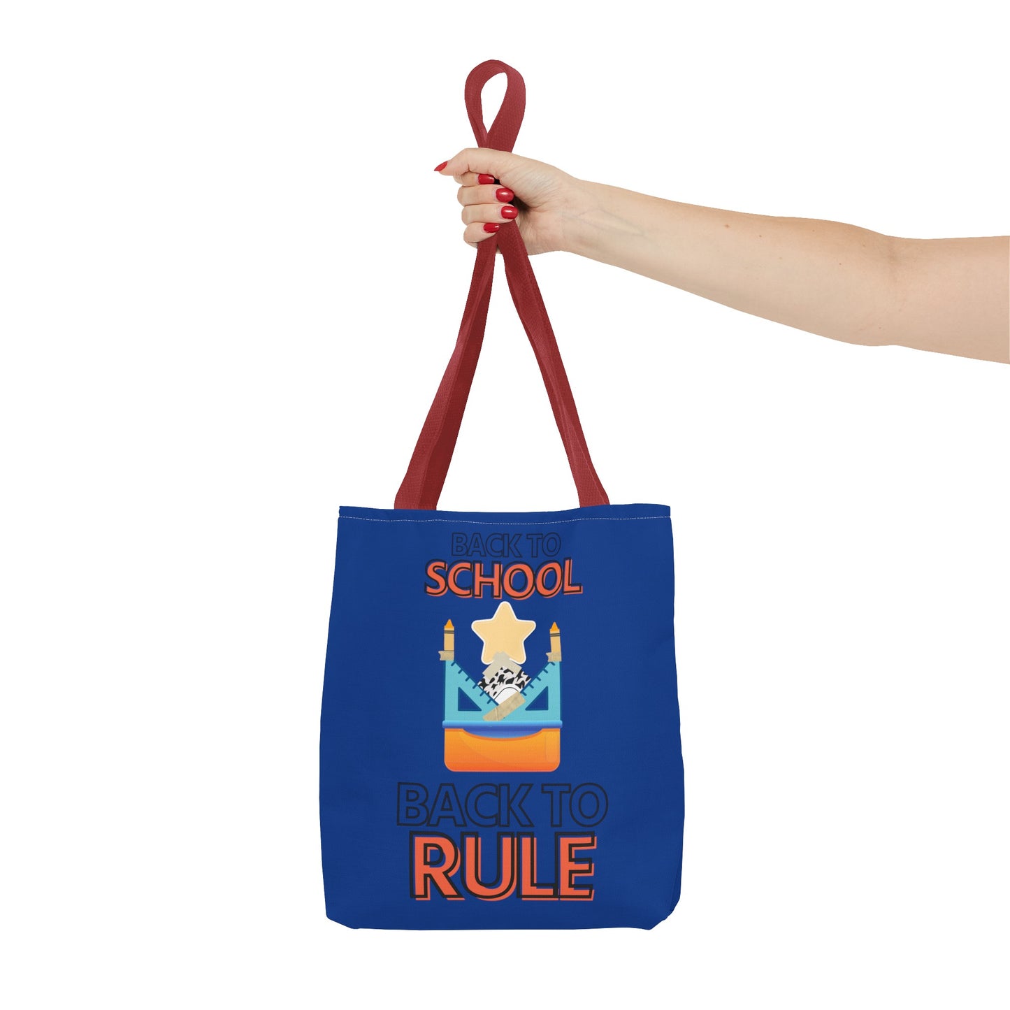 Back to School Back to Rule Tote Bag