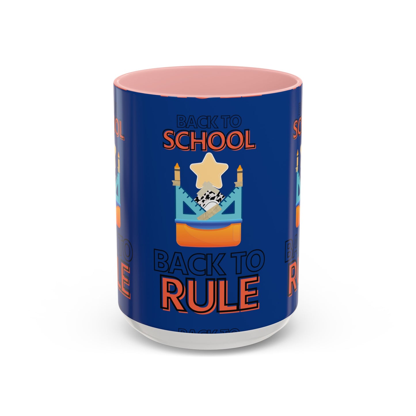 Back to School Back to Rule Accent Coffee Mug (11, 15oz)