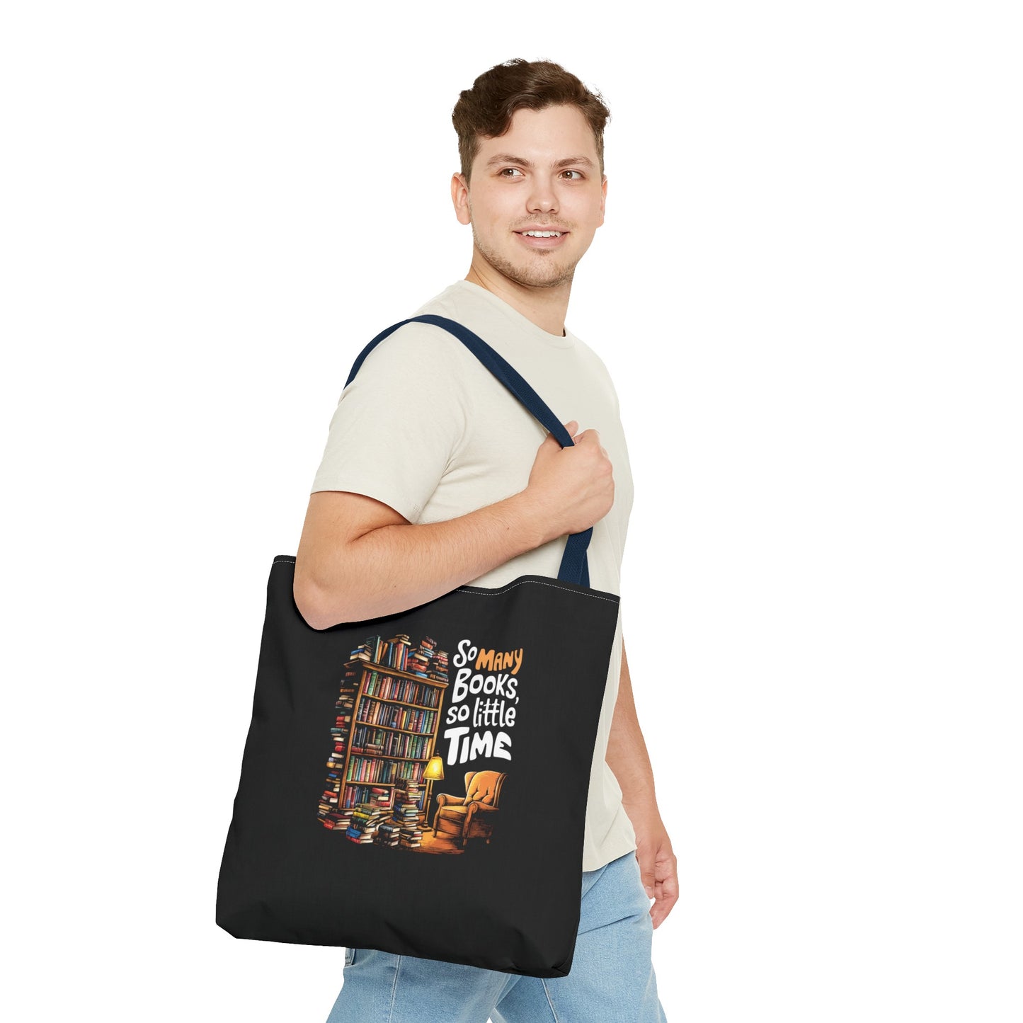 So Many Books So Little Time Tote Bag