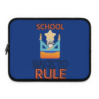 Back to School Back to Rule Laptop Sleeve