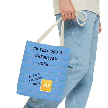 Chemistry Joke Tote Bag