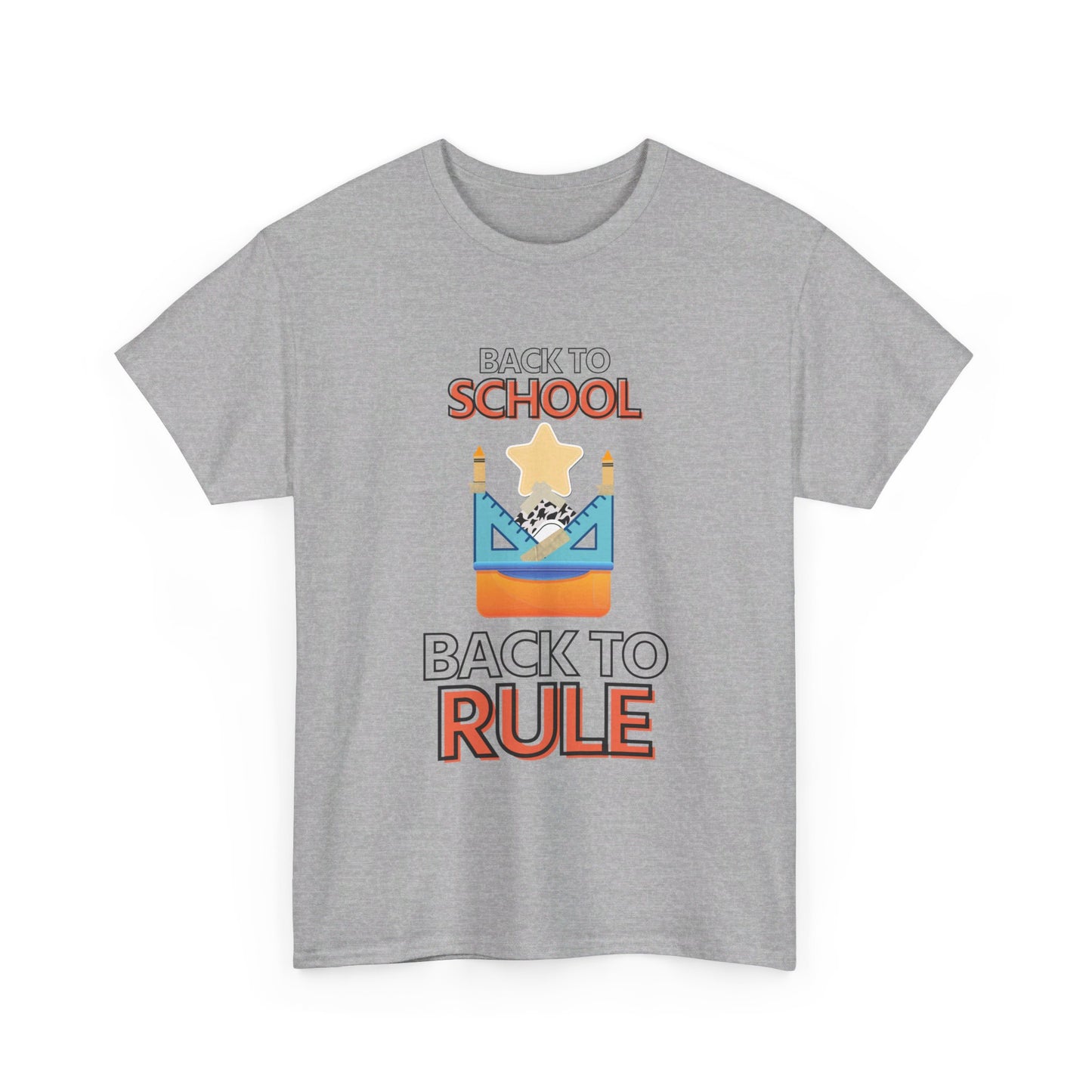 Back to School Back to Rule Unisex Heavy Cotton Tee