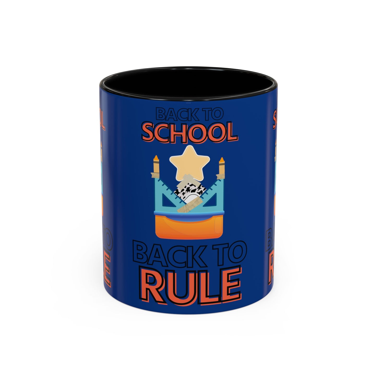 Back to School Back to Rule Accent Coffee Mug (11, 15oz)