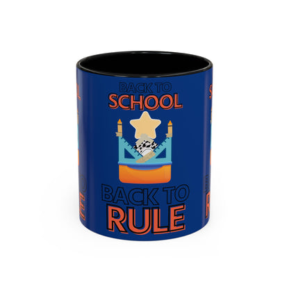 Back to School Back to Rule Accent Coffee Mug (11, 15oz)