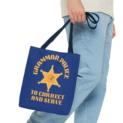 Grammar Police Tote Bag