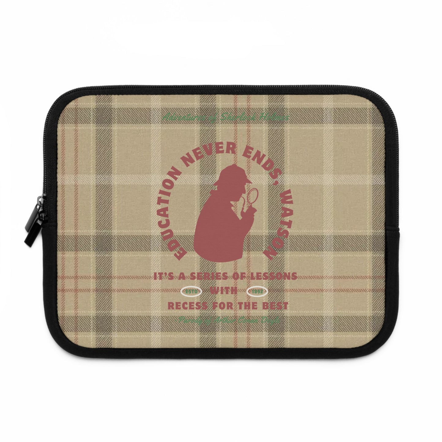 Education Never Ends Laptop Sleeve