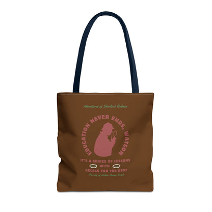 Education Never Ends Tote Bag (AOP)