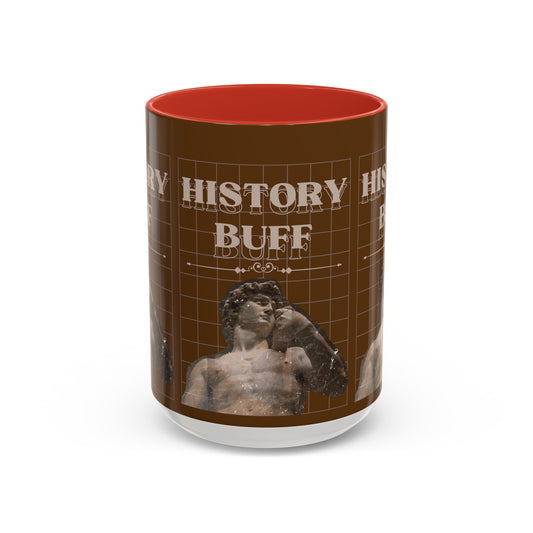 History Buff Accent Coffee Mug (11, 15oz)