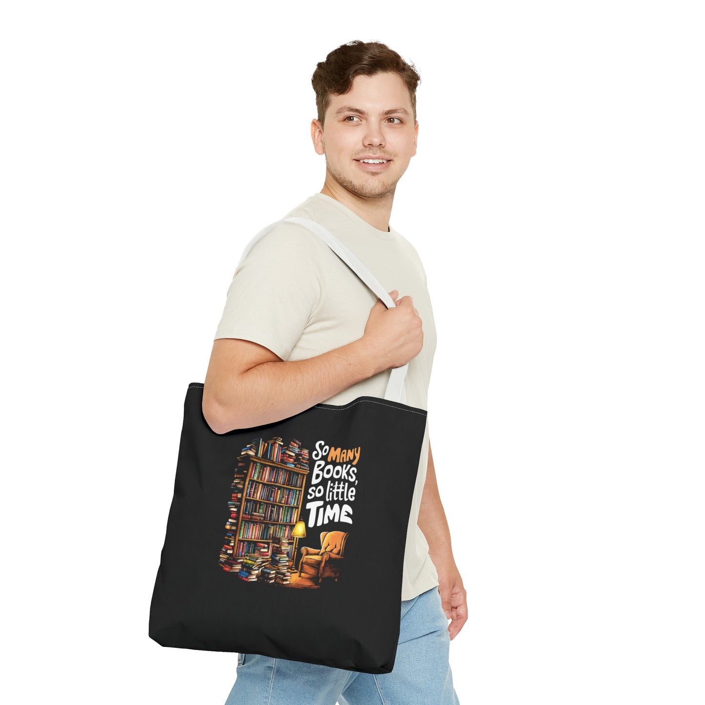 So Many Books So Little Time Tote Bag