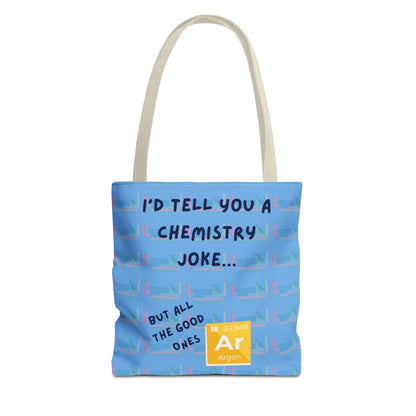 Chemistry Joke Tote Bag