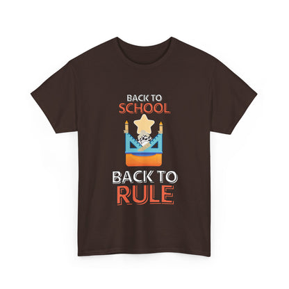 Back to School Back to Rule Unisex Heavy Cotton Tee