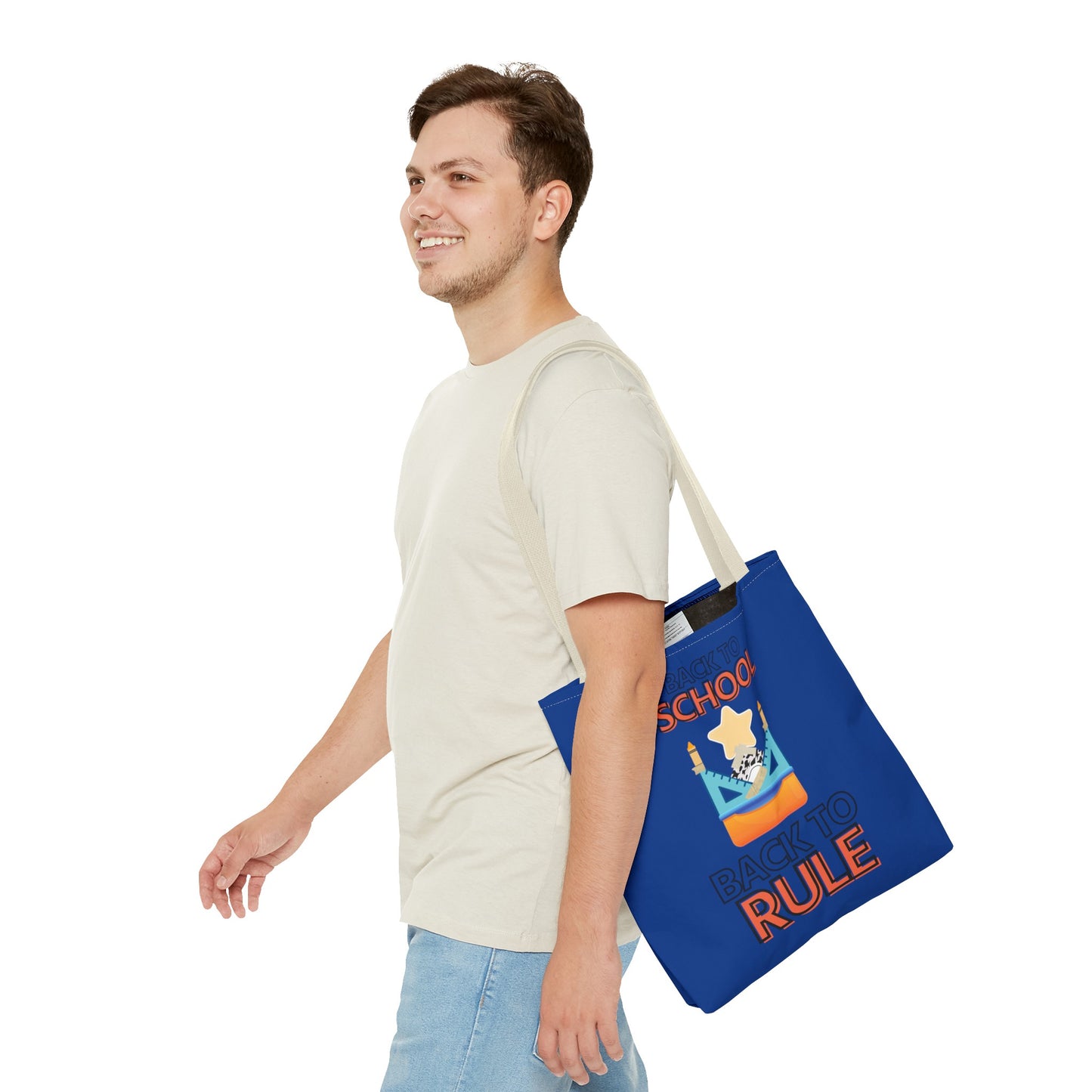 Back to School Back to Rule Tote Bag