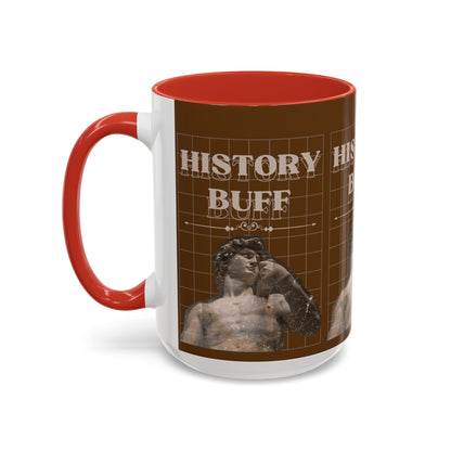 History Buff Accent Coffee Mug (11, 15oz)