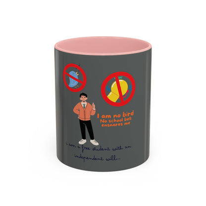 I am a Free Student Accent Coffee Mug (11, 15oz)