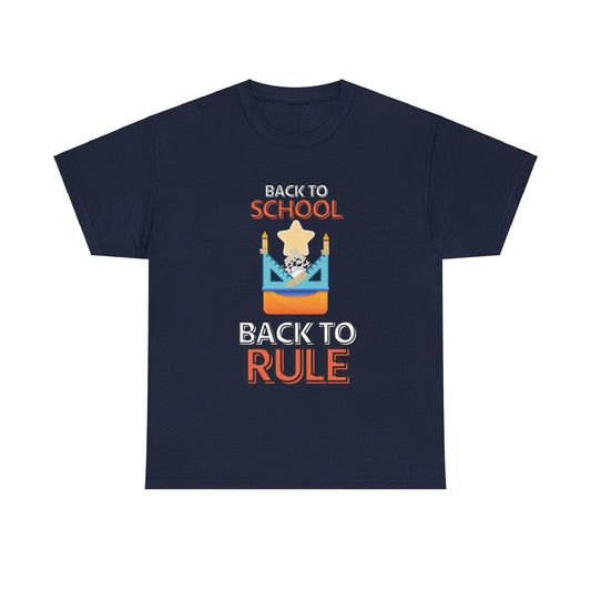 Back to School Back to Rule Unisex Heavy Cotton Tee