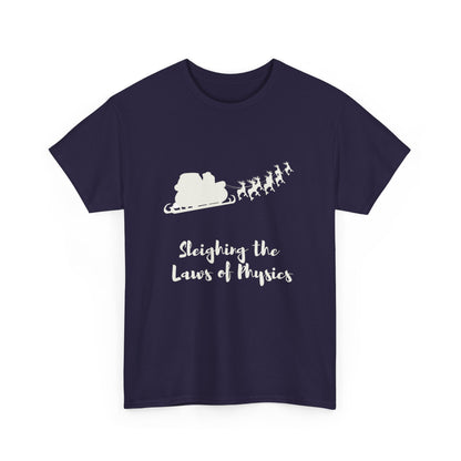 Sleighing the Laws of Physics  Tee