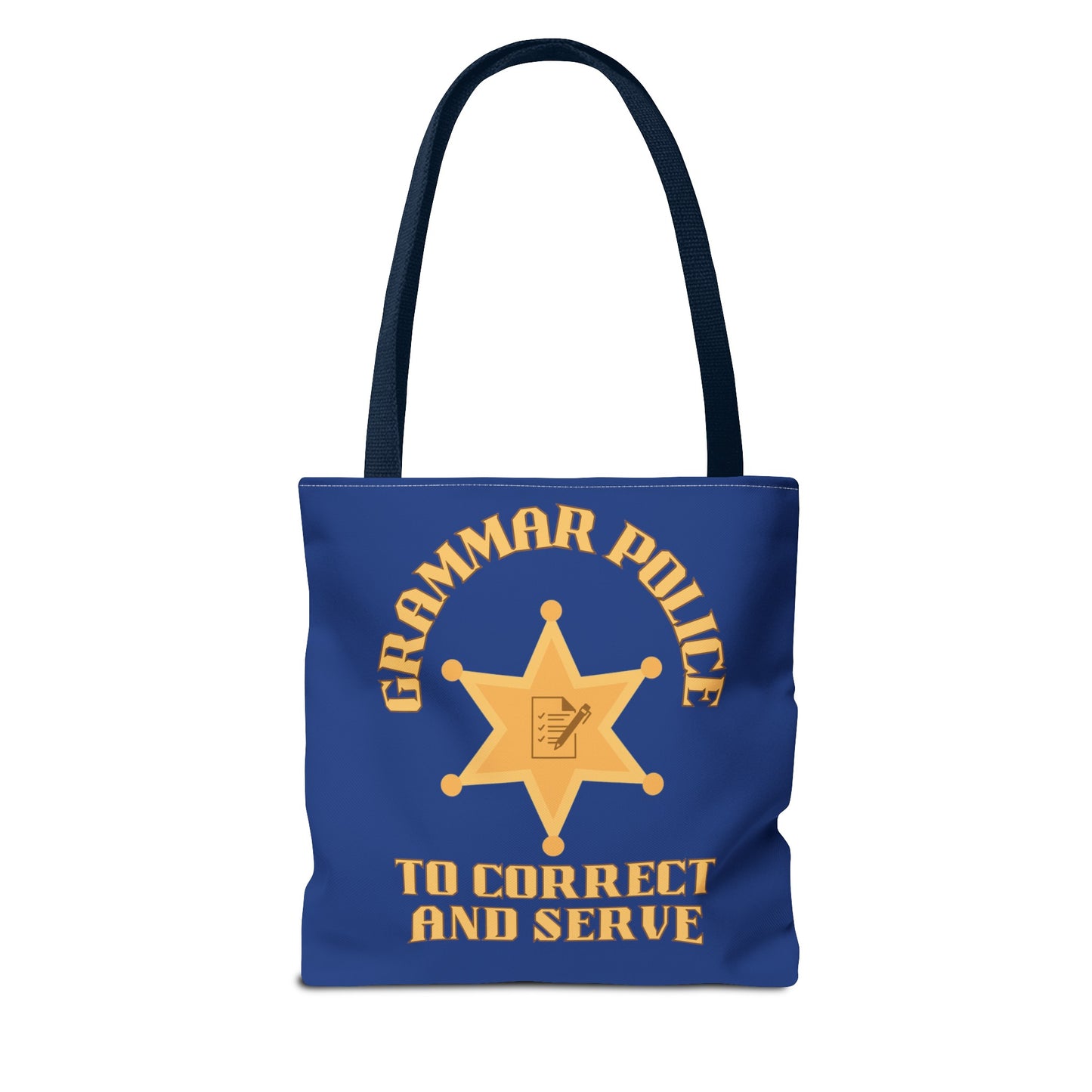 Grammar Police Tote Bag