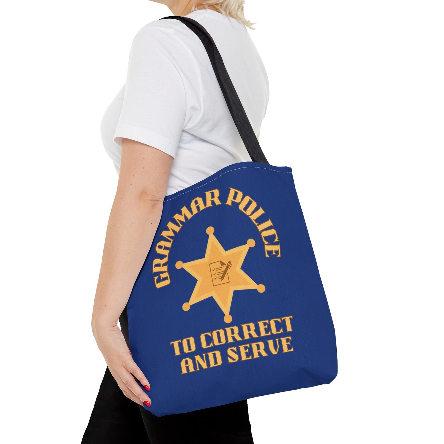 Grammar Police Tote Bag