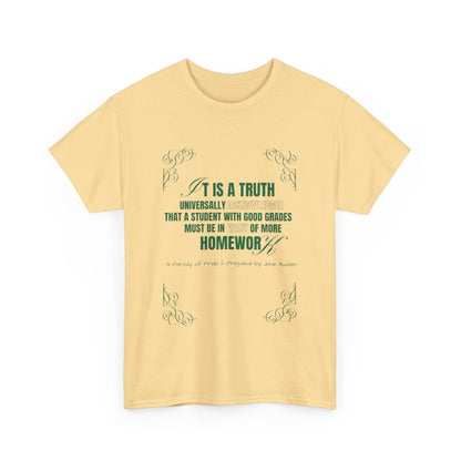 It's A Truth Universally Acknowledged Unisex Heavy Cotton Tee