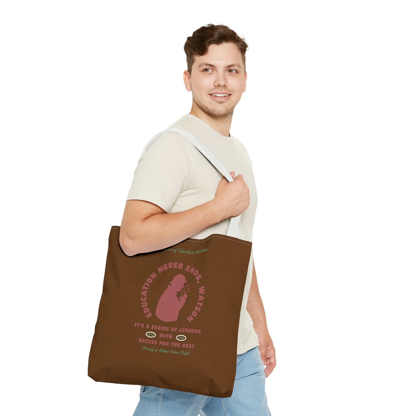 Education Never Ends Tote Bag (AOP)