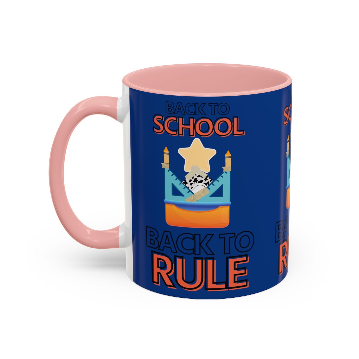 Back to School Back to Rule Accent Coffee Mug (11, 15oz)