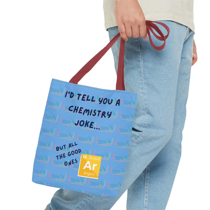 Chemistry Joke Tote Bag