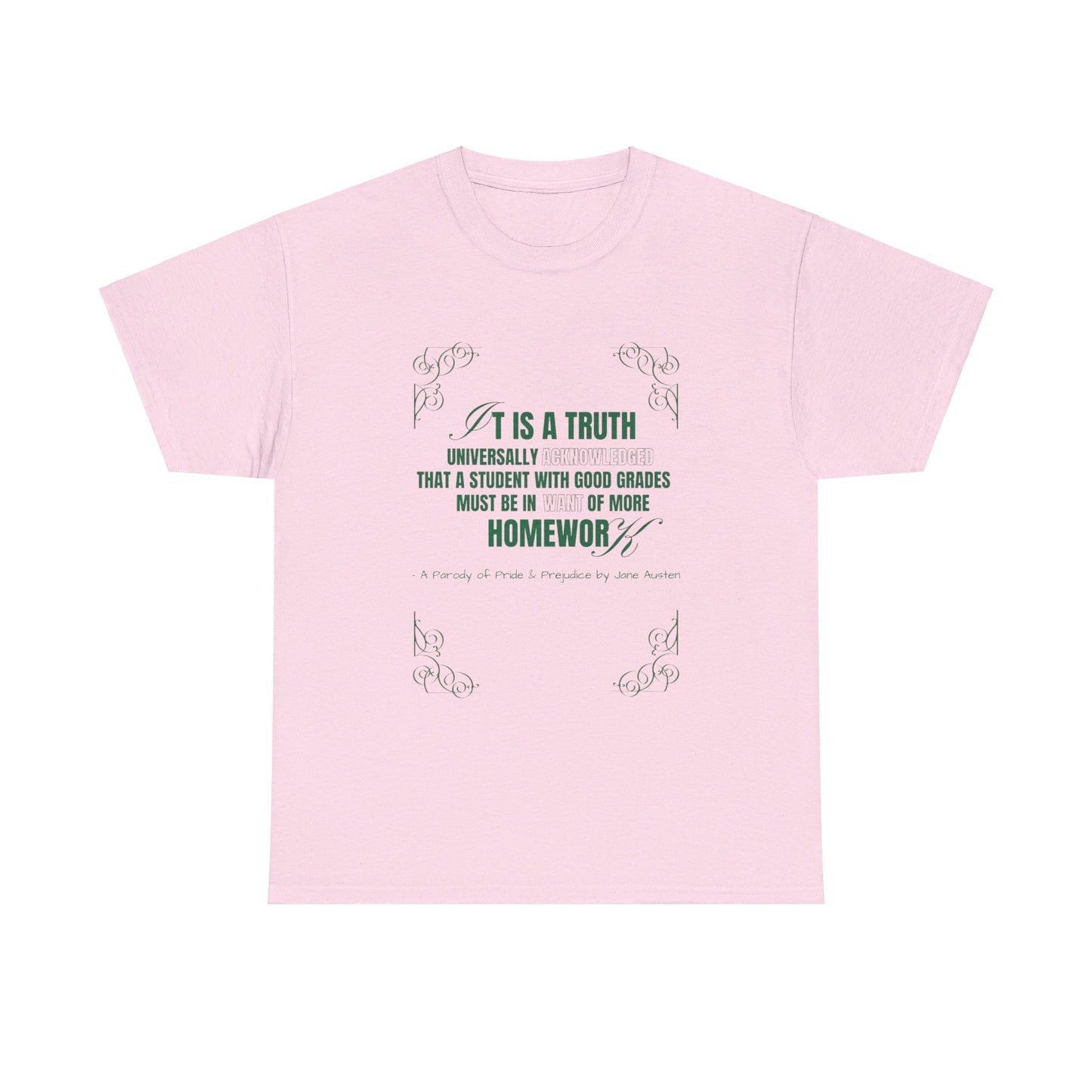 It's A Truth Universally Acknowledged Unisex Heavy Cotton Tee