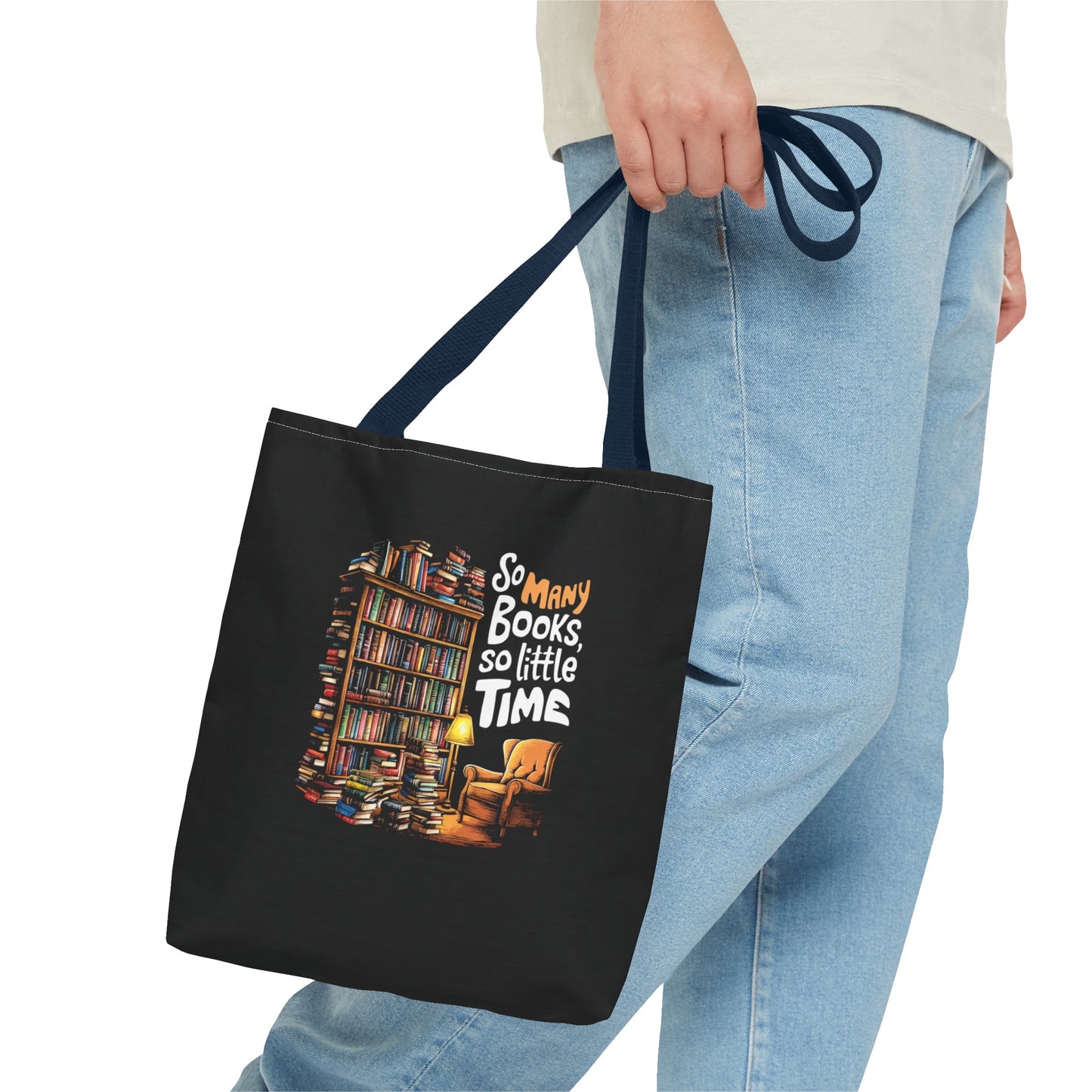 So Many Books So Little Time Tote Bag