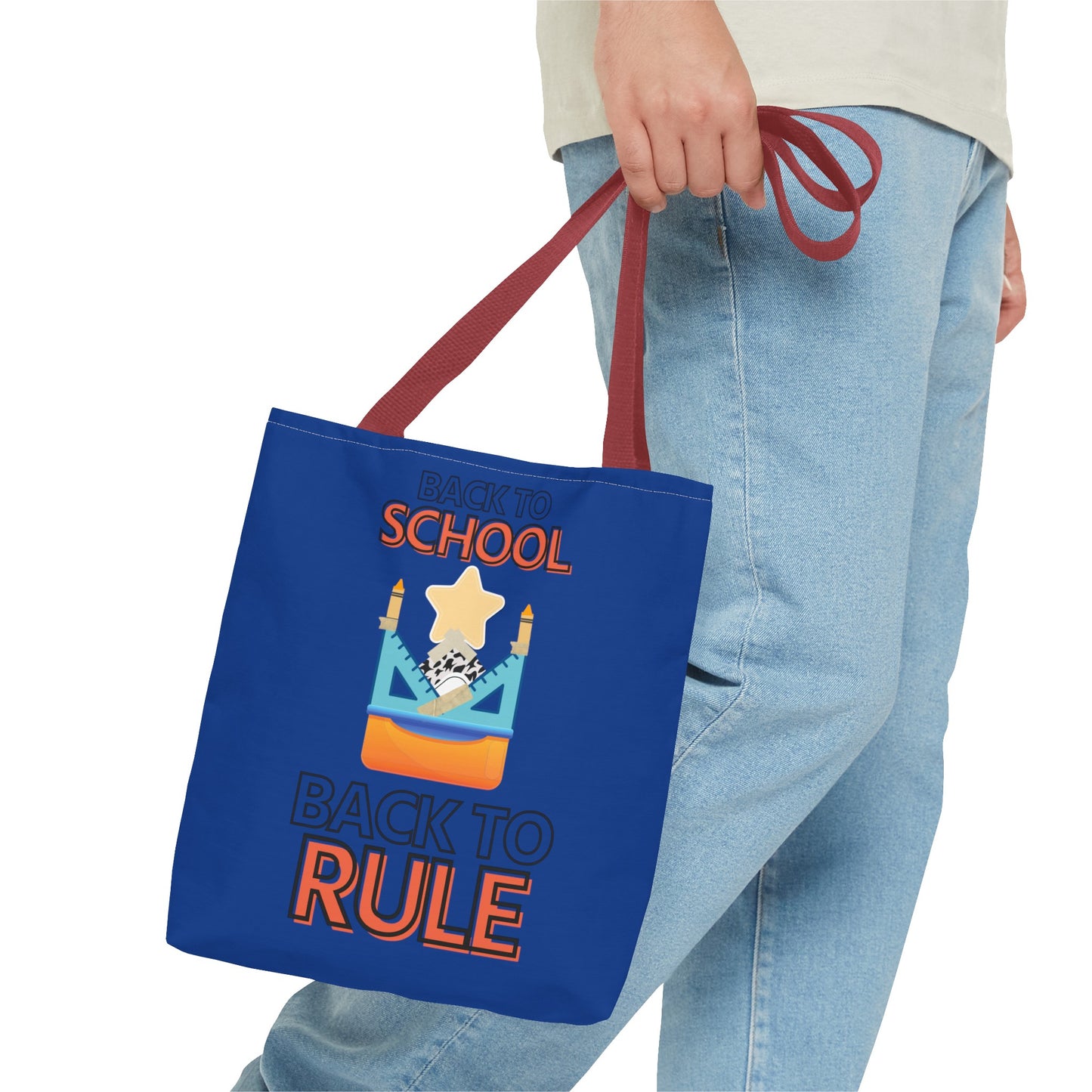 Back to School Back to Rule Tote Bag