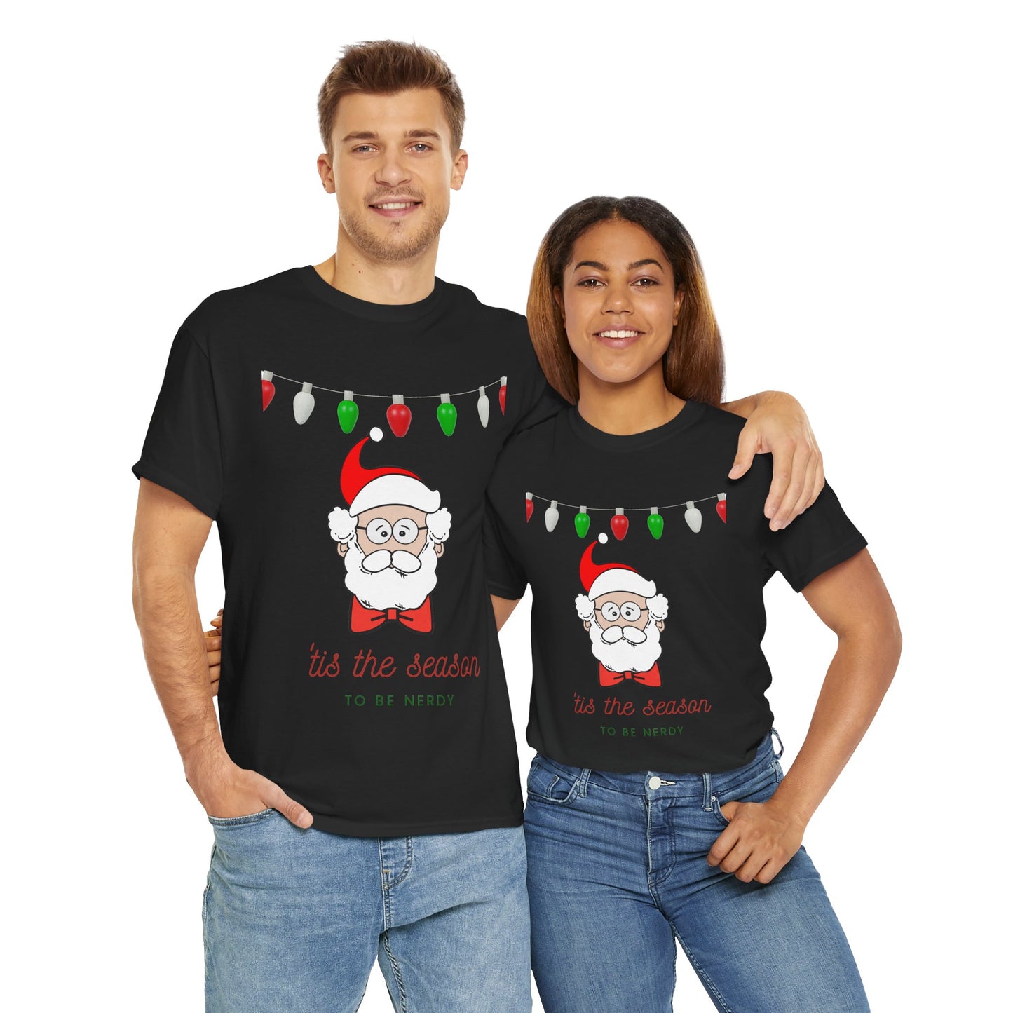 Nerdy Santa Tee