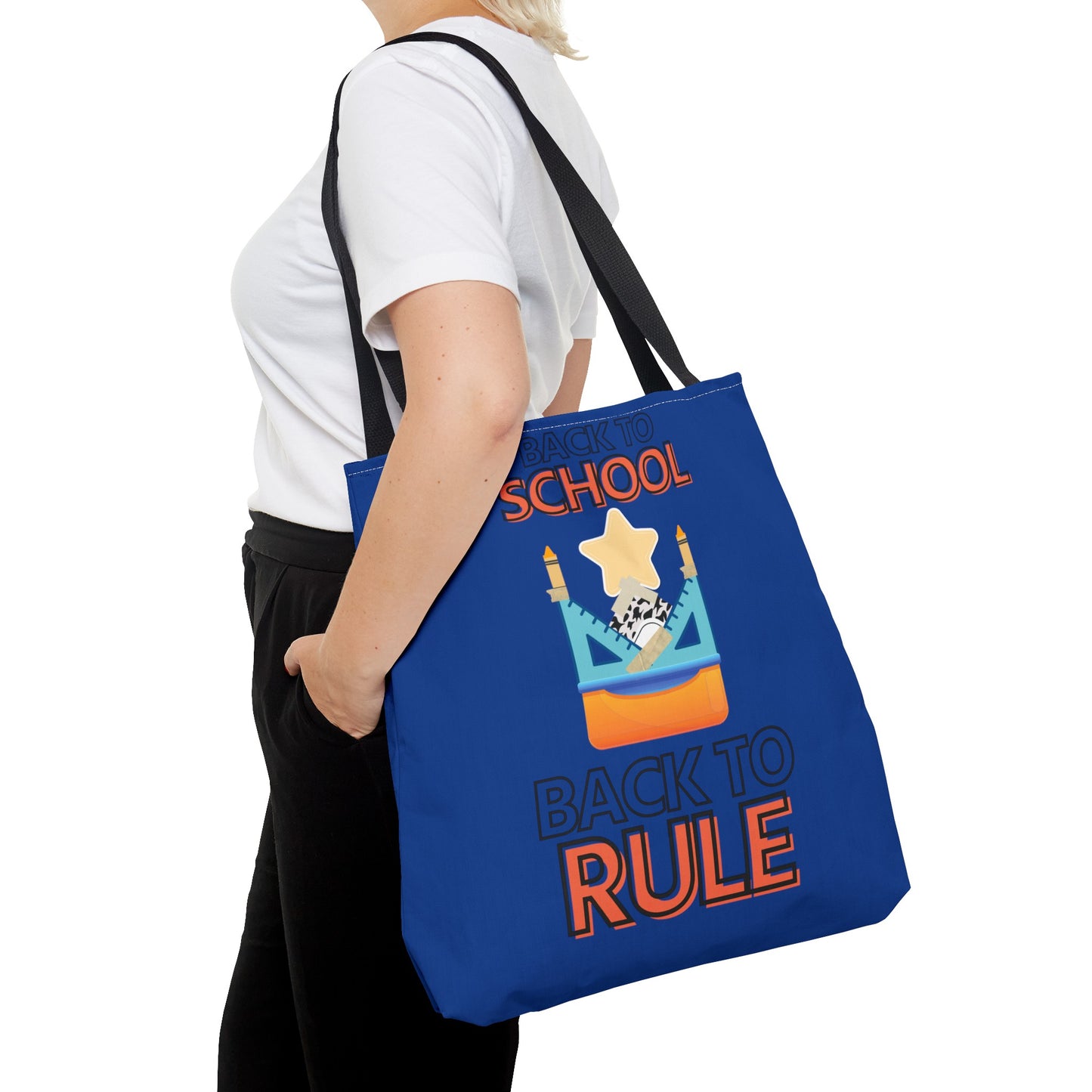 Back to School Back to Rule Tote Bag