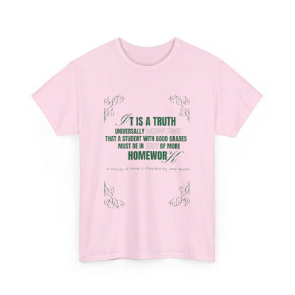 It's A Truth Universally Acknowledged Unisex Heavy Cotton Tee